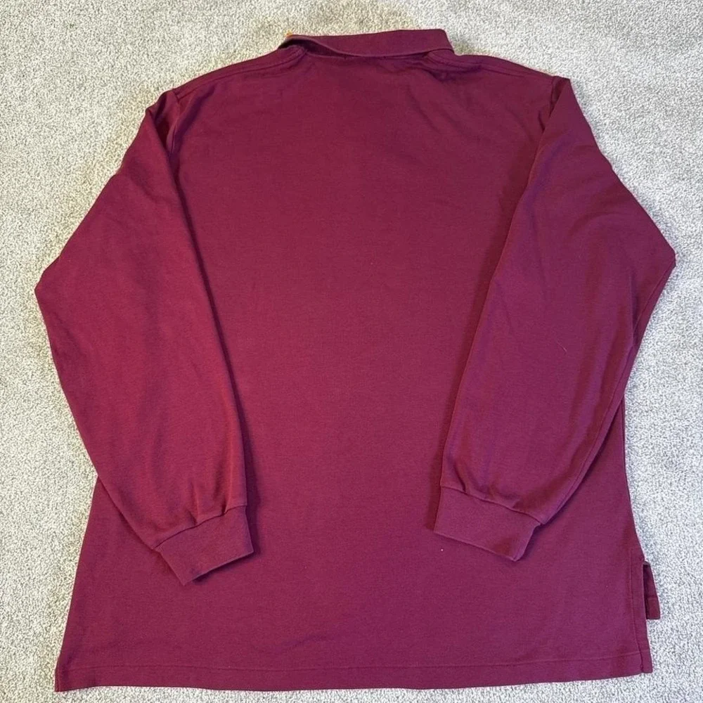 Vintage 90s Polo Ralph Lauren Long Sleeve Shirt XL 100% Cotton
